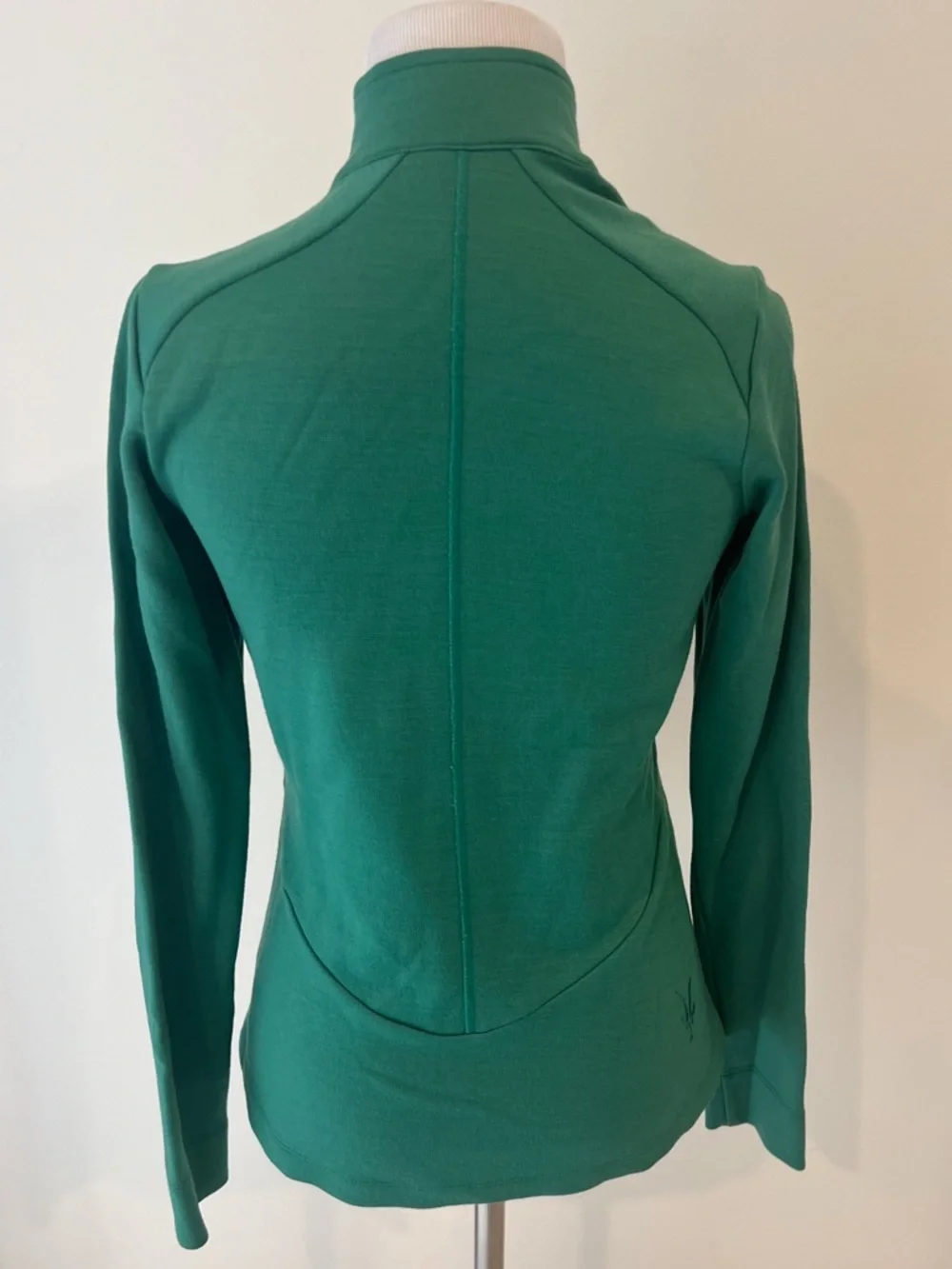IBEX Green Merino Wool Shak Jacket Full Zip Womens Sz Medium - Picture 6 of 12